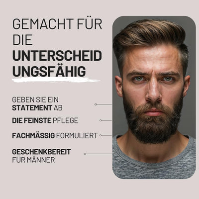 ZOUSZ Black Oud Bartöl für Männer, Feuchtigkeitscreme und Spülung für den Bart, nicht fettendes äthe