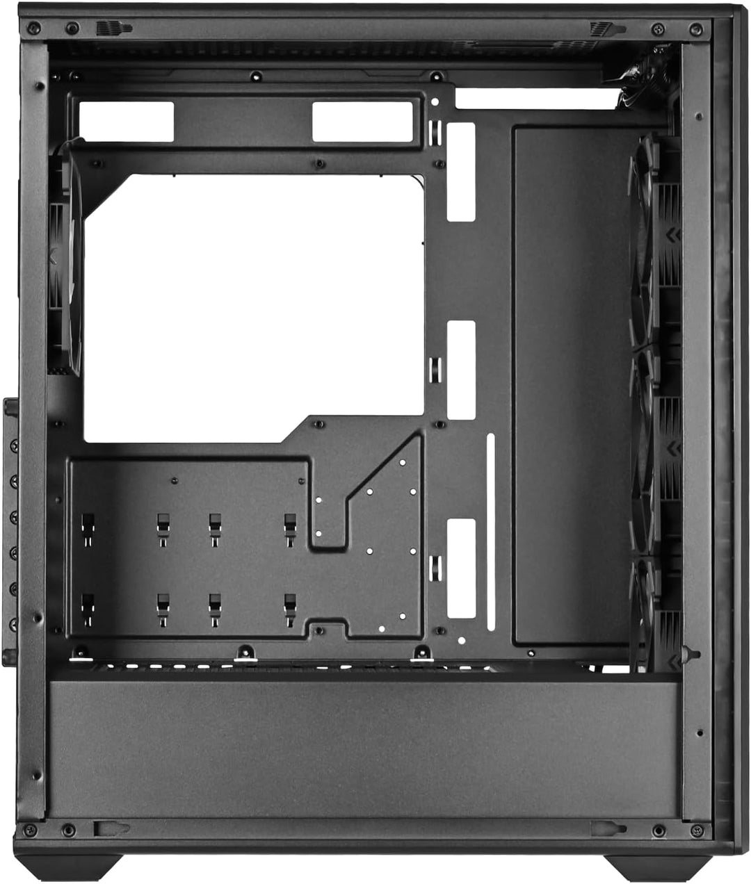 SilverStone Technology FARA 515XR Herausragenden Luftstrom erleben: ATX Mid-Tower-Gehäuse mit Unters