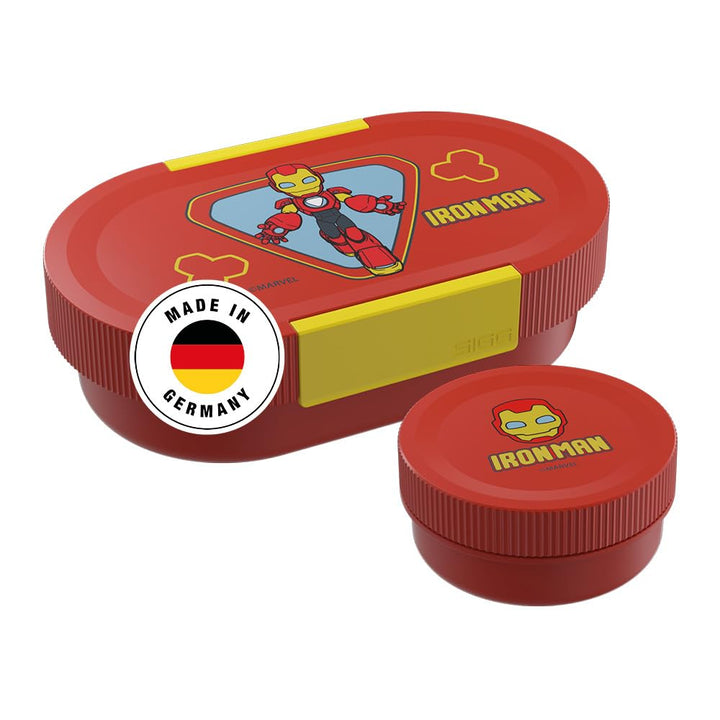 Sigg - Lumo Kinder Lunchbox Set 2 - Brotdose Kinder mit Fächern - Mikrowellen- &amp; Spülmaschinengeeign