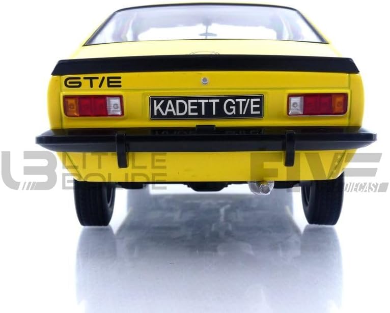 Norev 183655 - Opel Kadett GT/E - 1977 - gelb (ATS Felgen). L.E. 1:18