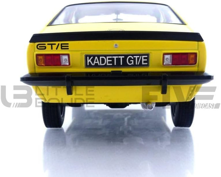 Norev 183655 - Opel Kadett GT/E - 1977 - gelb (ATS Felgen). L.E. 1:18