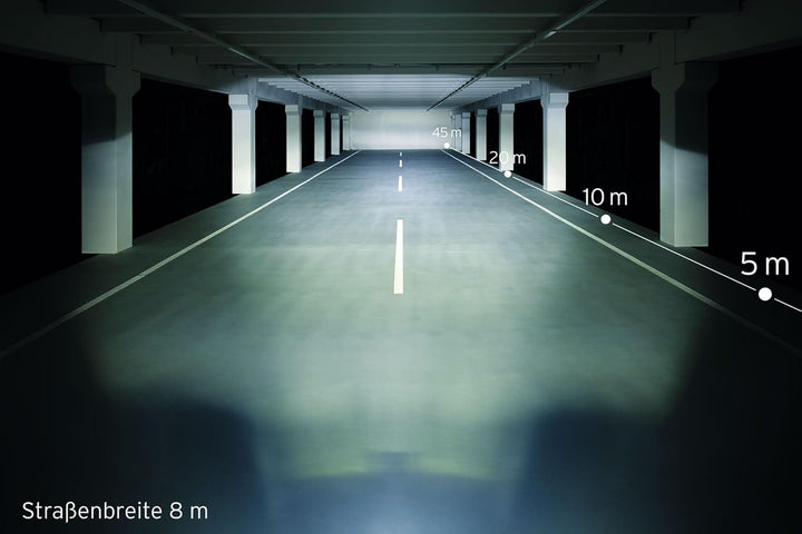 Busch + Müller Dynamo-Scheinwerfer IQ-XL Highbeam B+M schwarz Stand-/Tagfahrlicht Sensor 30