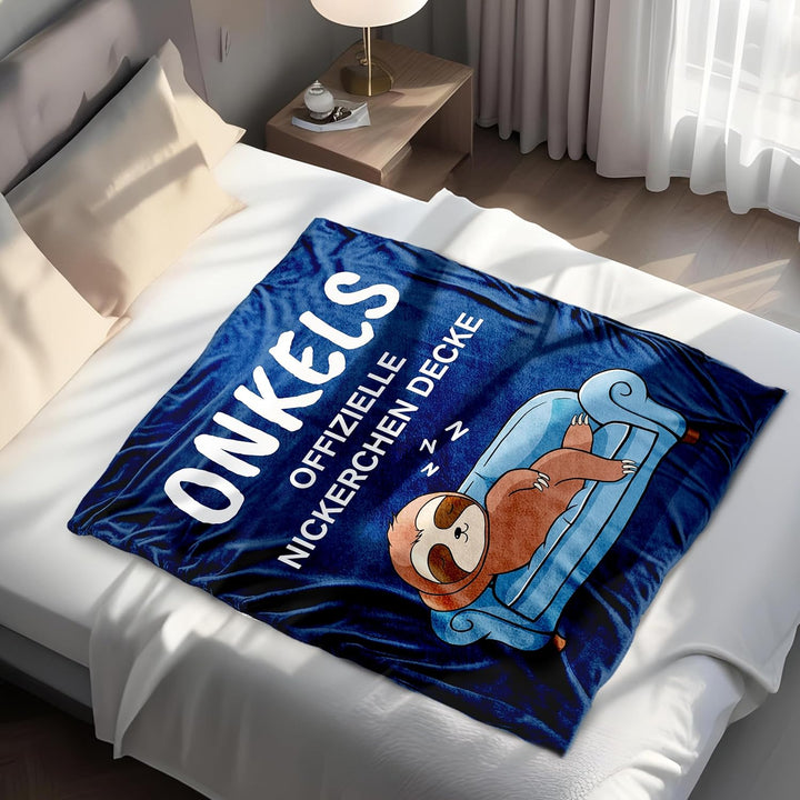 Onkel Geschenk - Kuscheldecke, Bester Onkel Geschenke, Geburtstag Vatertag Vatertagsgeschenk Geburts