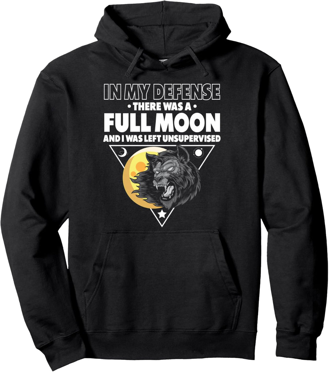 Werwolf Vollmond Werwolf Pullover Hoodie