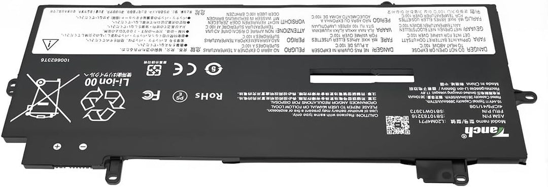Laptop Akku L20C4P71 5B10W13975 SB10T83217 L20L4P71 für Lenovo ThinkPad X1 Carbon Gen 9-20XW00K0YA T