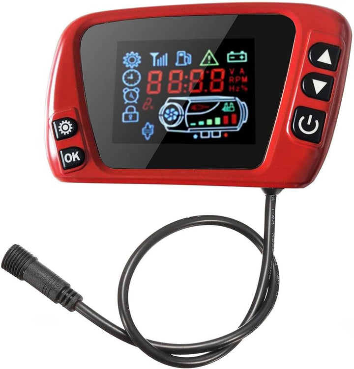 TOTMOX 12V/24V LCD Thermostat Display Schalter und Fernbedienung Kit für Auto Diesel Luft Standheizu