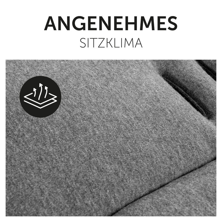 hauck Universal Sitzauflage für Buggys Kinderwagen & Fahrradanhängern aus Atmungsaktiver, Weicher Ba