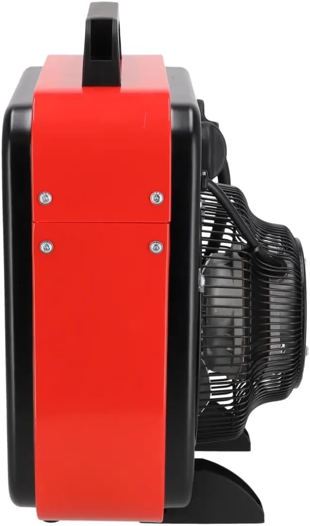 DEDRA Elektrischer Heizlüfter 3kW DED9921B, für gut isolierte Räume, Thermostat, Überhitzungsschutz,