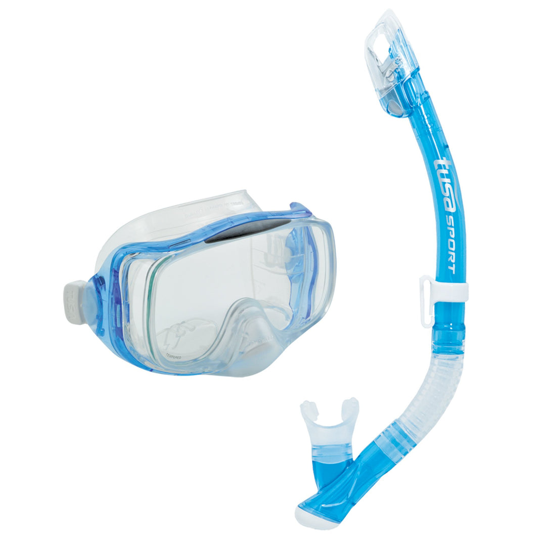 TUSA Sport Imprex 3D Dry Schnorchelset schnorchel-maske trocken schnorchel silikon, erwachsene klare