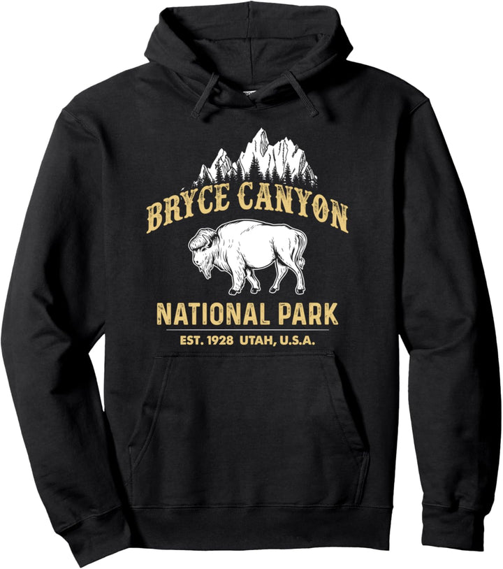 Bryce-Canyon-Nationalpark Utah Buffalo Pullover Hoodie