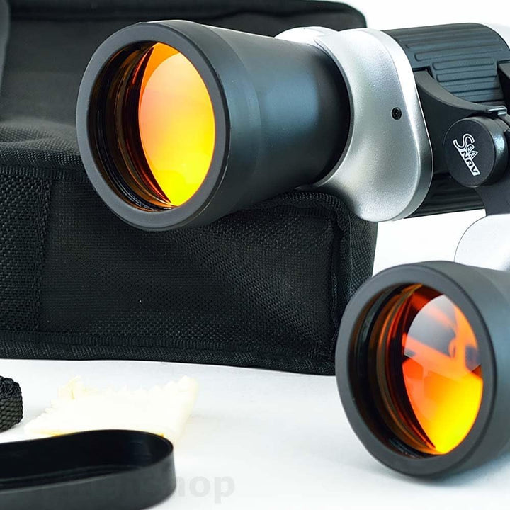 Fernglas 7 x 50 Center Fokus Porro BAK-4 mit Tasche