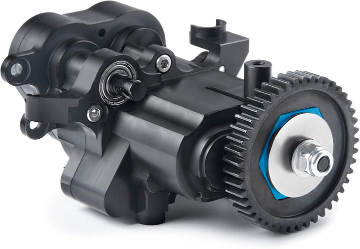 Runup Metallgetriebe mit Schaltpantoffel, Kupplung und Getriebeinternen Zahnrädern für 1/10 RC Crawl