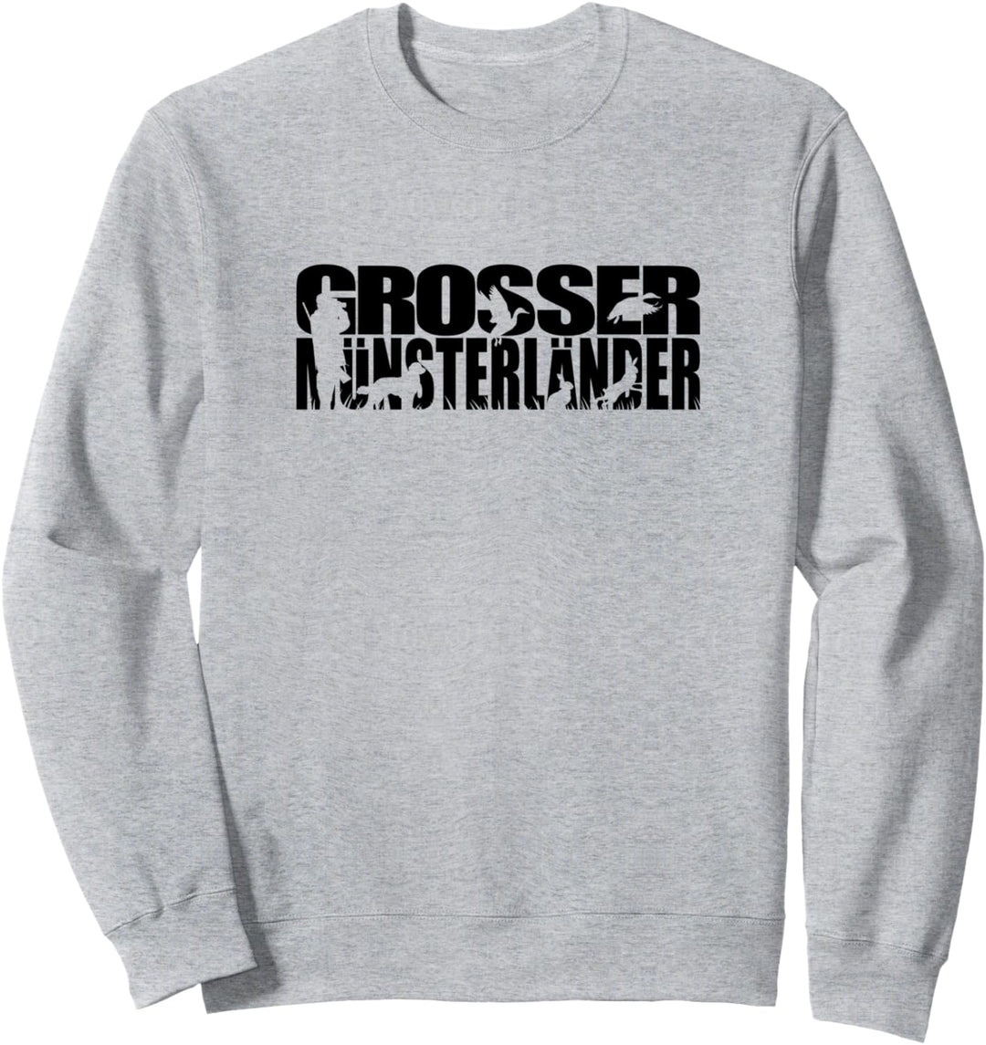Grosser Münsterländer Hunde Jagdhund Jäger Jagdhunde Sweatshirt