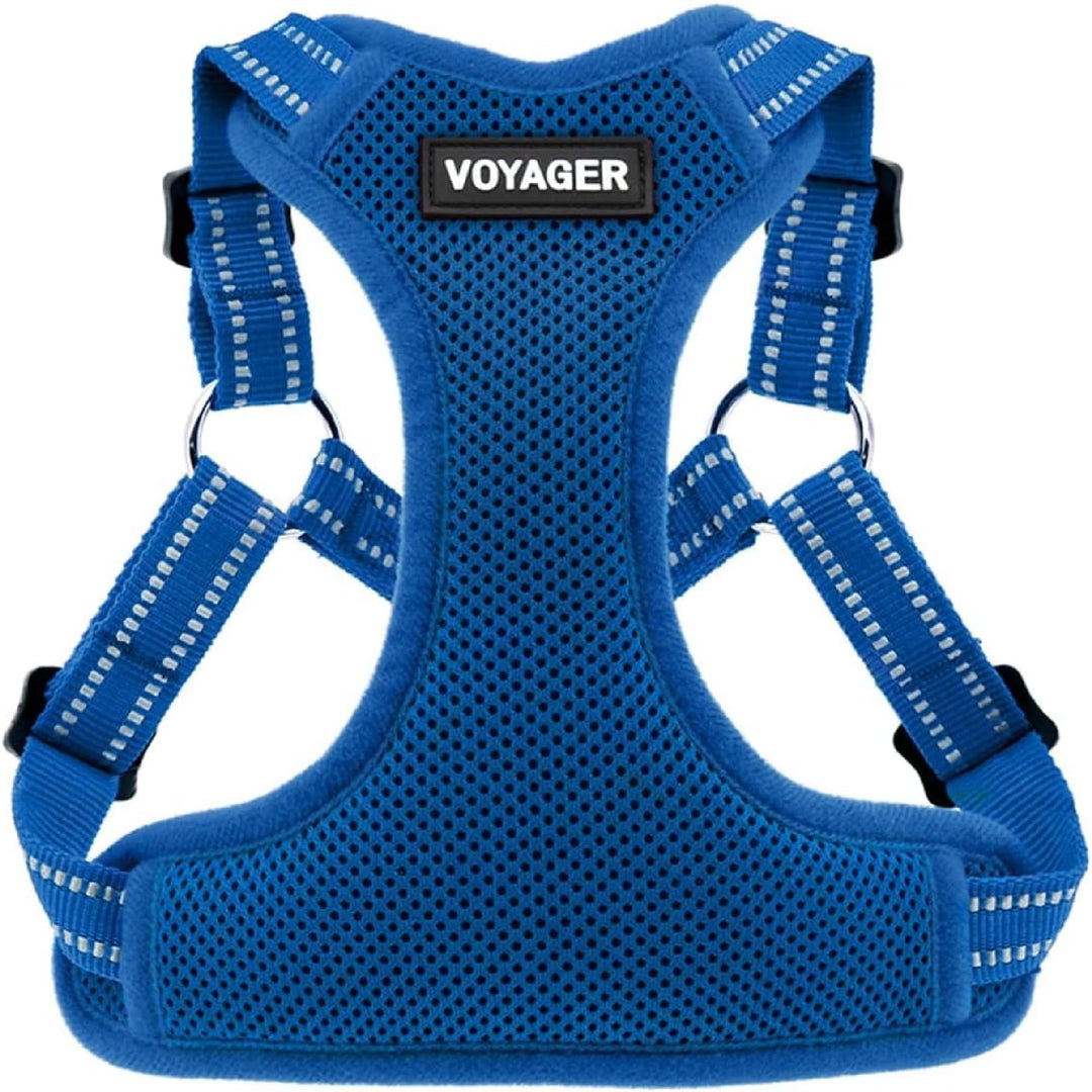 Voyager Verstellbares Hundegeschirr mit Reflektorstreifen by Best Pet Supplies - Strapazierfähige Ga