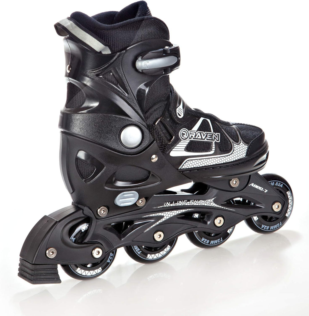 Raven Verstellbare Inlineskates optional als 2in1 Inlineskates-Schlittschuhe Spirit - Kugellager Abe