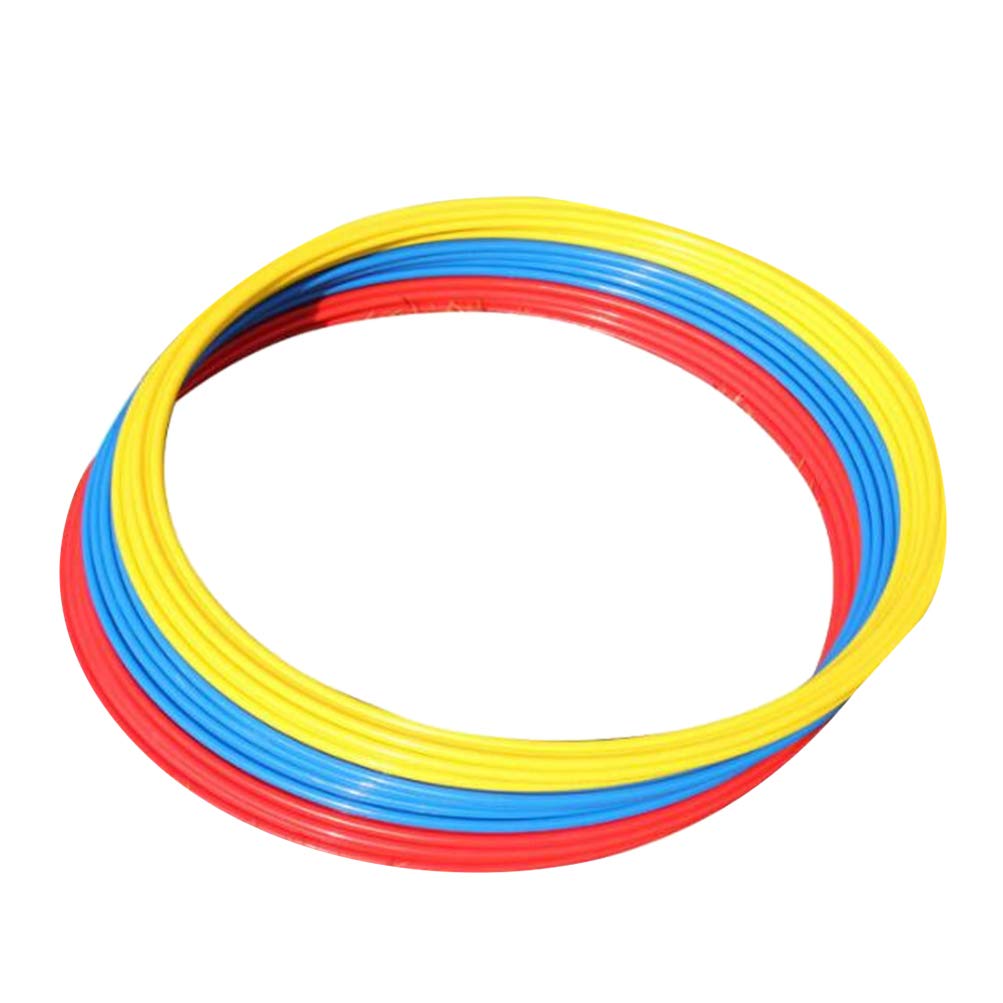 LIOOBO 6 stücke Agility Ringe Geschwindigkeit Agility trainingsringe für Trainer Leichtathletik fuss