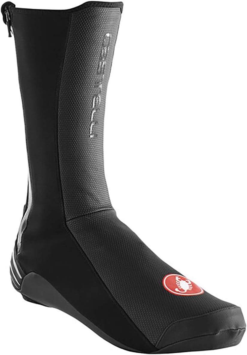 castelli Ros 2 Shoecover Radsport-Überschuhe XXL Schwarz, XXL Schwarz