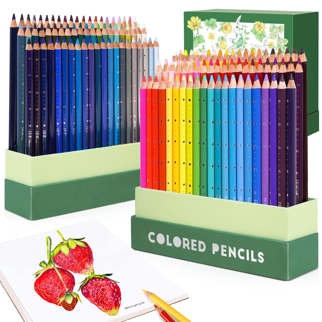 Arrtx Premium 126 Buntstifte Set, Buntminen mit weichem Kern, Cremige Textur, hoher Lichtechtheit un