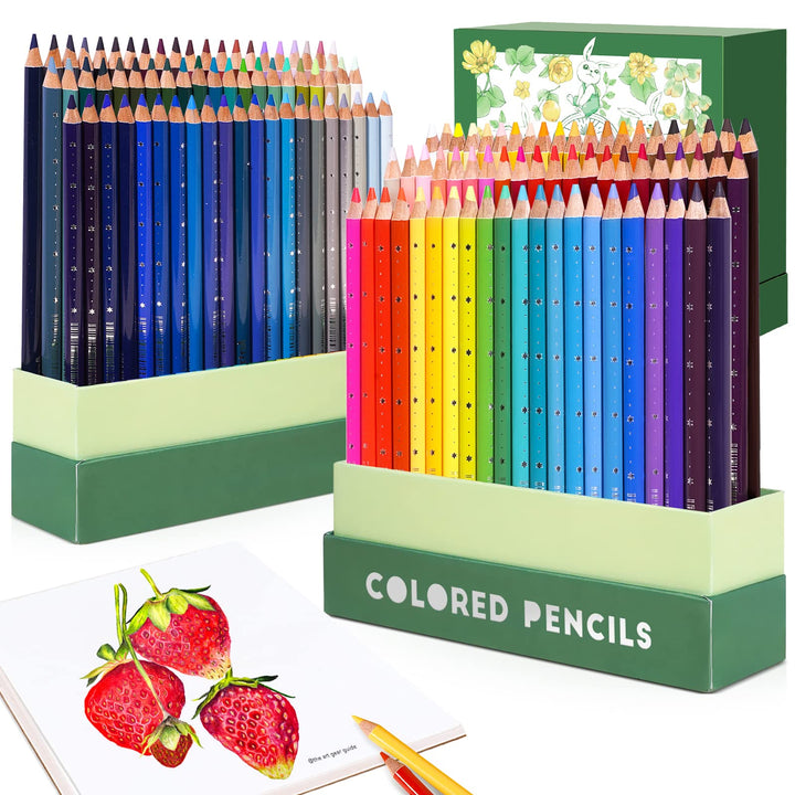 Arrtx Premium 126 Buntstifte Set, Buntminen mit weichem Kern, Cremige Textur, hoher Lichtechtheit un