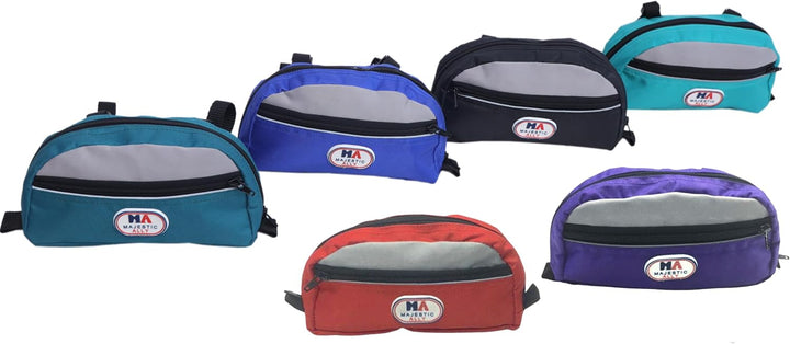 Majestic Ally Satteltasche für Westernsattel, Nylon, reflektierend, Türkis Einheitsgrösse Türkis/Aus