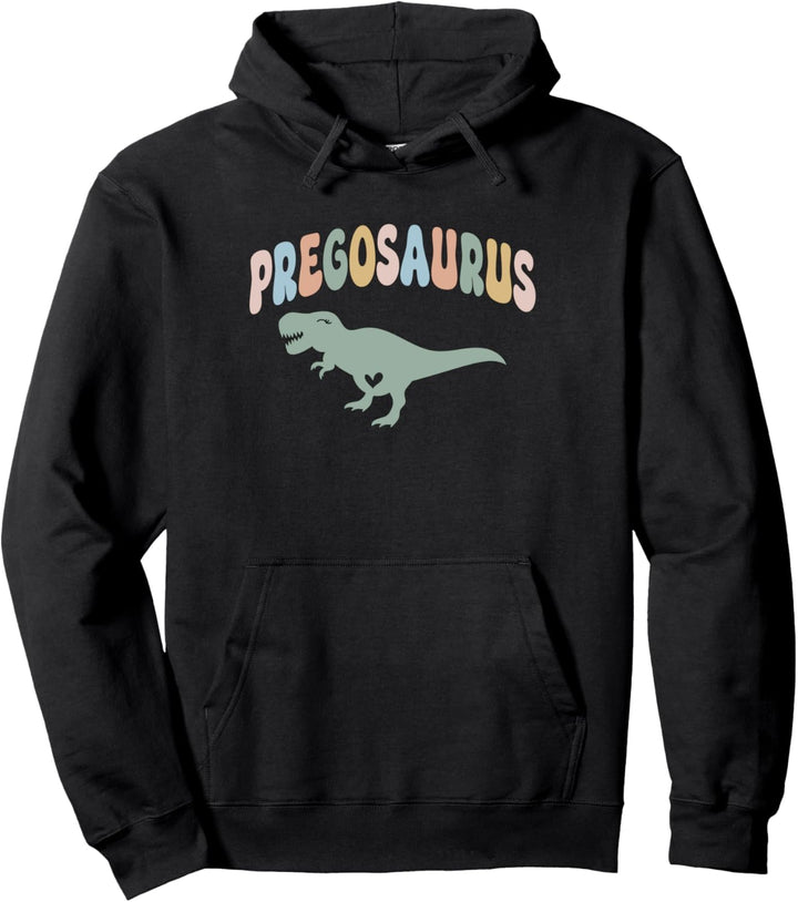 Lustiger Pregosaurus erwartet Mutter und Pullover Hoodie