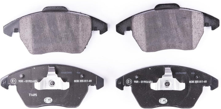HELLA PAGID 8DB 355 011-811 Bremsbelagsatz - T1495 - Dicke/Stärke: 19mm - Bremssystem: Teves - nicht