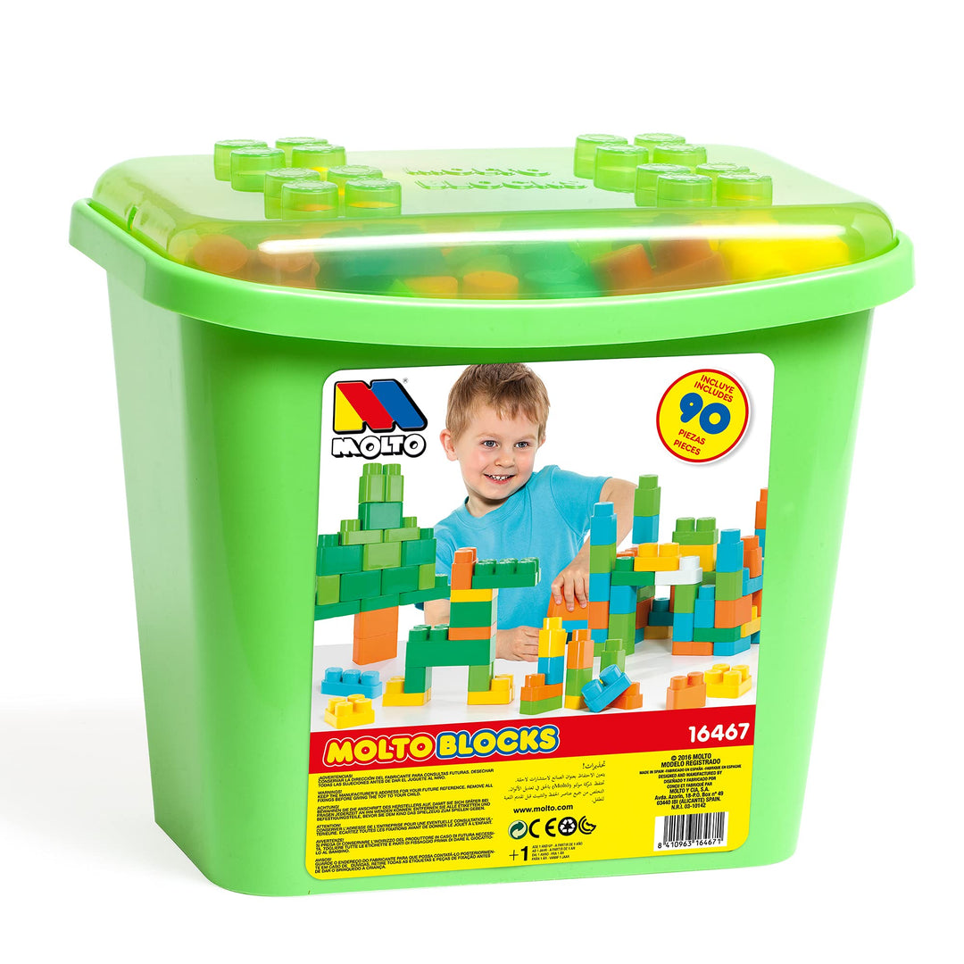 Moltó - Blockbox mit 90 Stück, grün 16467