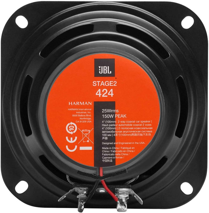 JBL Auto Lautsprecher Boxen Stage2 424 300 Watt 10 cm 2 Wege Koax passend für BMW 5er E60 E61 2006-2