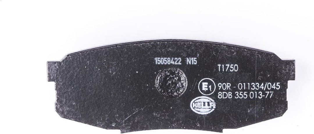 HELLA PAGID 8DB 355 013-771 Bremsbelagsatz - T1750 - Dicke/Stärke: 17.4mm - Bremssystem: Advics - ni