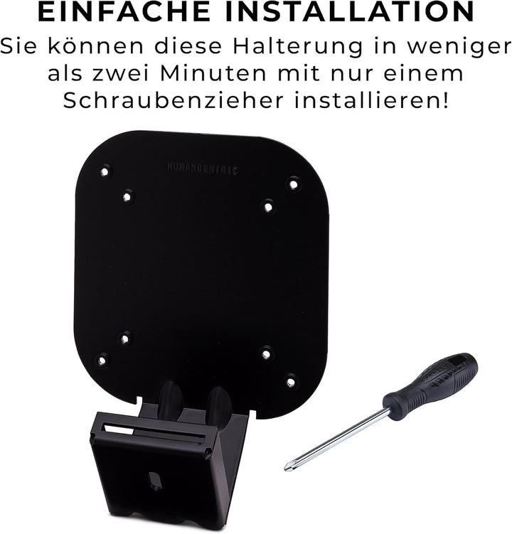 VESA Mount Adapterhalterung für Samsung Monitore U28D590D und S24D590PL – von HumanCentric One Pack,