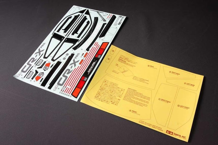 Tamiya 300051467 - Karosserie Satz Honda Mugen CR-X RS/M-Chassis, 225 mm