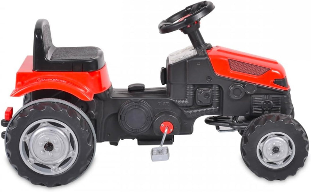 Pilsan "Rutscher Pedal Active Traktor (rot), Rot