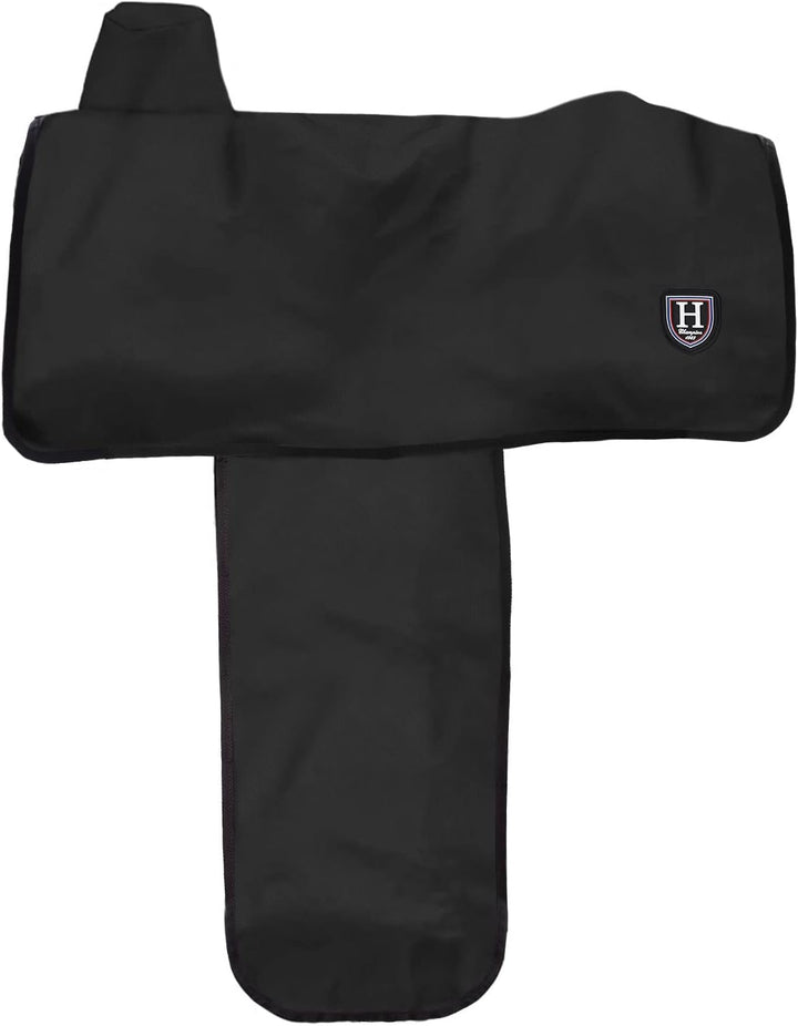 Harrison Howard Westernsattelbezug, wasserdicht, 600 Denier, Schwarz, schwarz