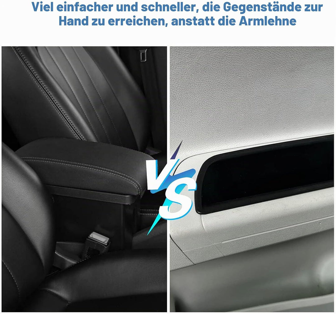 CDEFG Kompatibel mit VW Up E UP! Seat MII Skoda Citigo 2013-2022 2023 Auto Aufbewahrungsbox Autotür