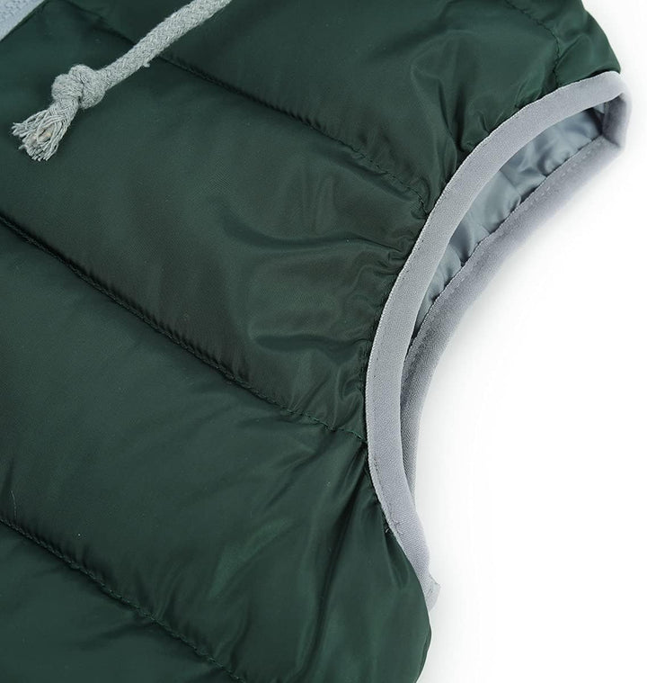 YOUTHUP West Damen Steppweste mit Kapuze Leicht Winterweste Freizeit Outdoor Ärmellos Jacke Gilet Bo