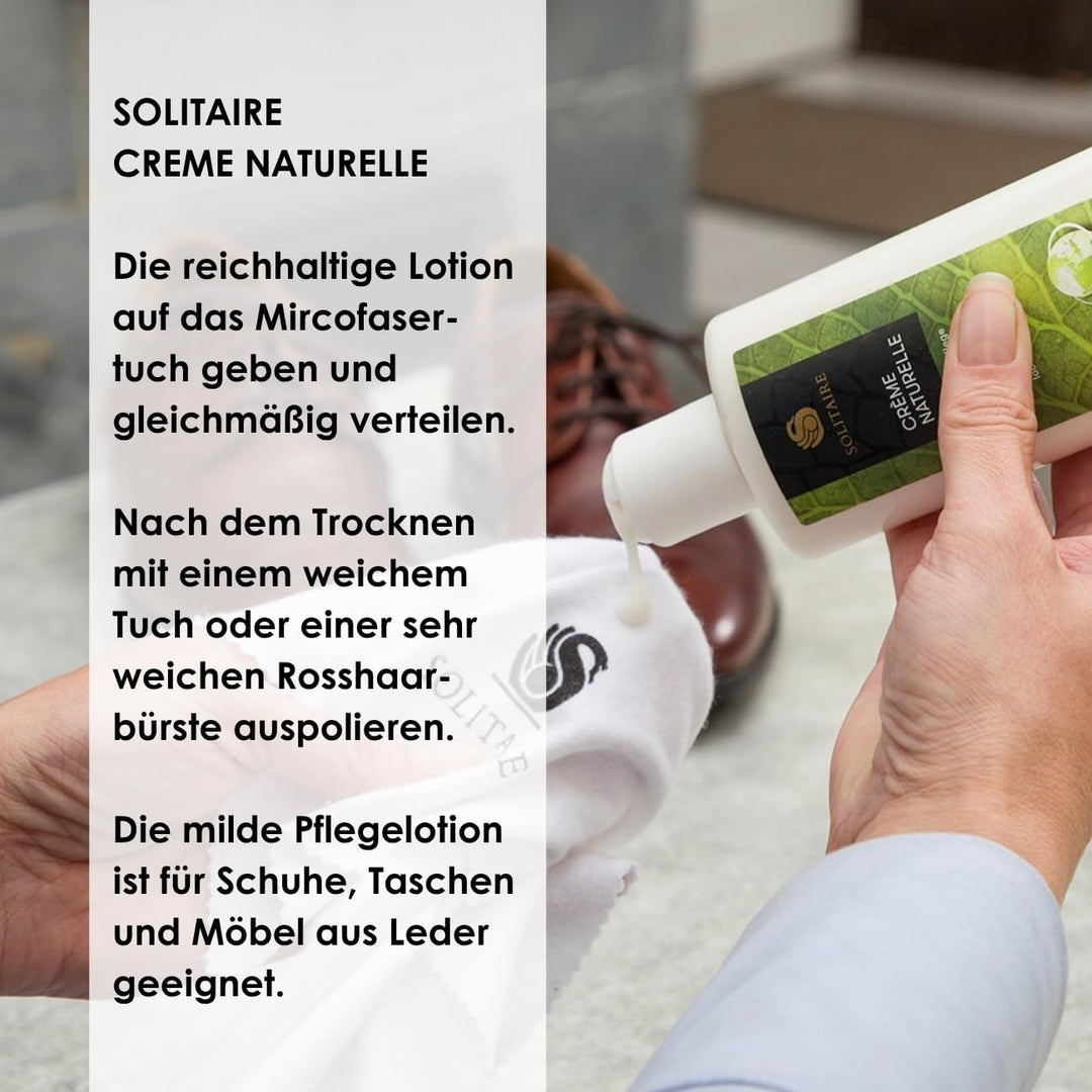 Eco Care Set– Schuhpflegeset mit natürlichen Inhaltsstoffen inkl. tiefenwirksamer Schuhreiniger, rei