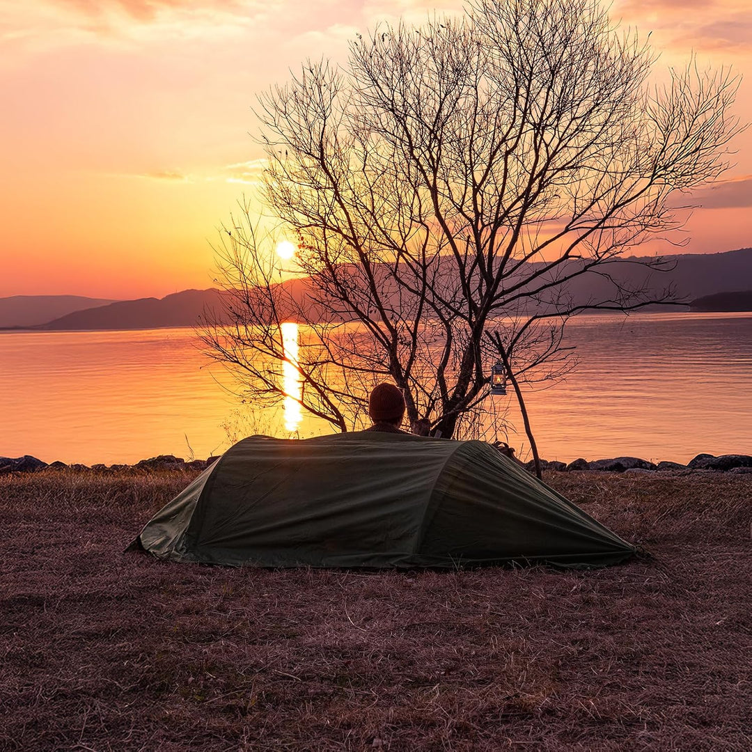 Night Cat Hängematte Zelt mit Moskitonetz wasserdichte Regenfliege Für 1 Person Wandern Camping im G