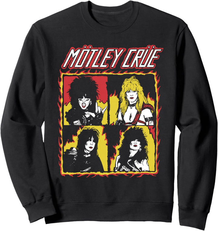 Mötley Crüe - Shout At The Devil (Flames) Sweatshirt