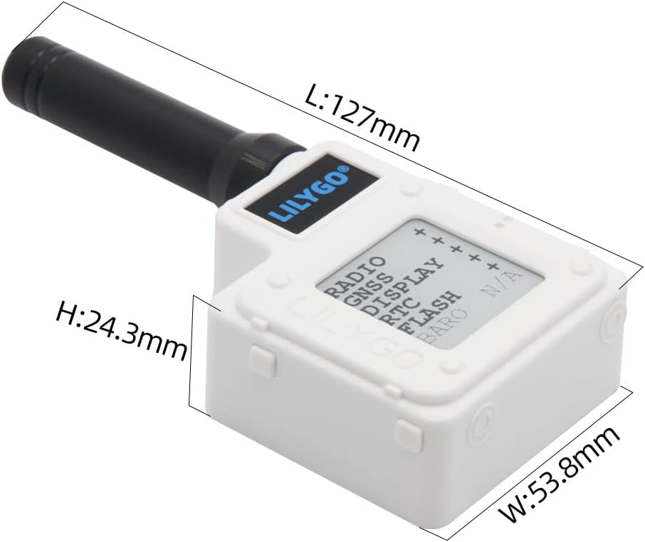 LILYGO T-Echo LoRa SX1262 Funkmodul 868MHz TTGO Meshtastic Development Board NRF52840 GPS RTC NFC BM