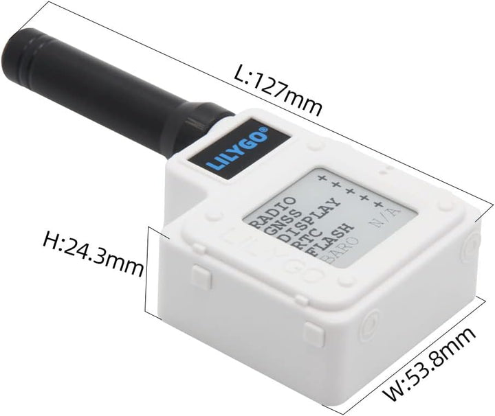 LILYGO T-Echo LoRa SX1262 Funkmodul 868MHz TTGO Meshtastic Development Board NRF52840 GPS RTC NFC BM