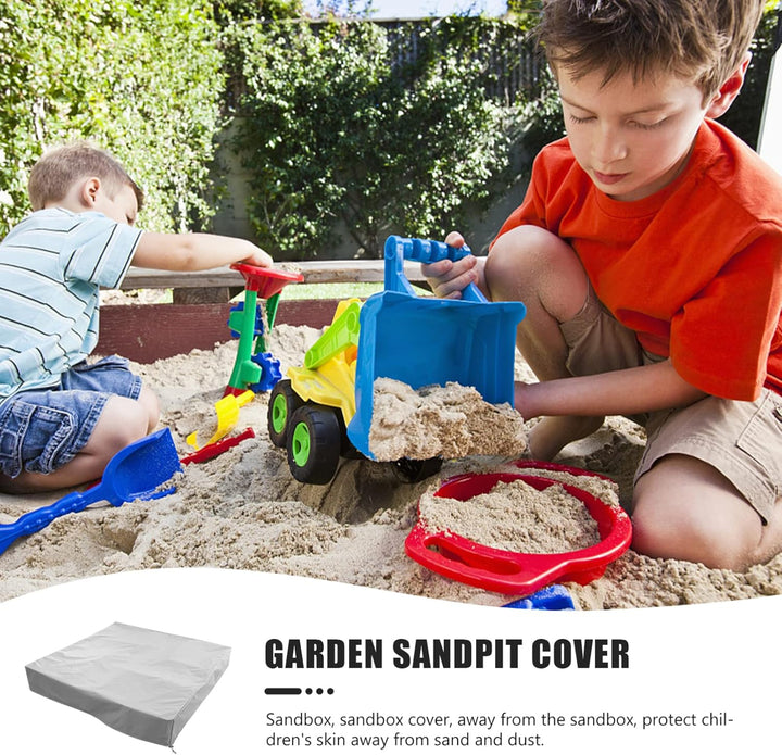 VANZACK Sandkastenabdeckung mit Kordelzug Polyester Schutz vor Wasser und Sonne für Kleinen Pool ode