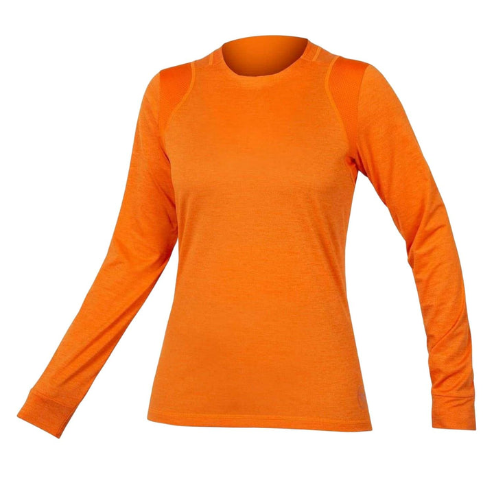 Endura Damen Women's Singletrack Fleece modern/enganliegend, XS Harvest