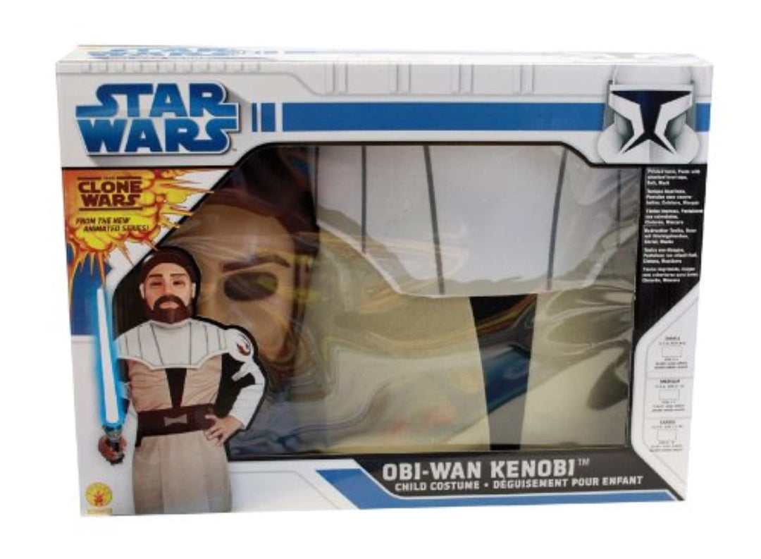 Rubie's 3 41084 L - Obi Wan Kenobi Clone Wars Box Set Kostüm, Grösse L, L