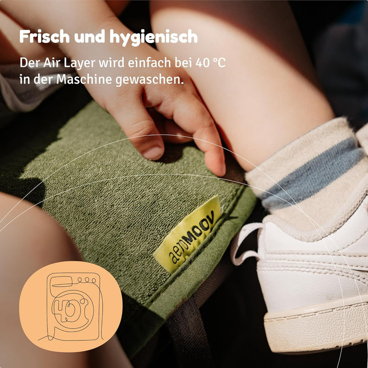 Aeromoov - Baby Sitzauflage Air Layer - Einlage Für Autositz oder Kinderwagen - Gruppe 1 - Antischwi