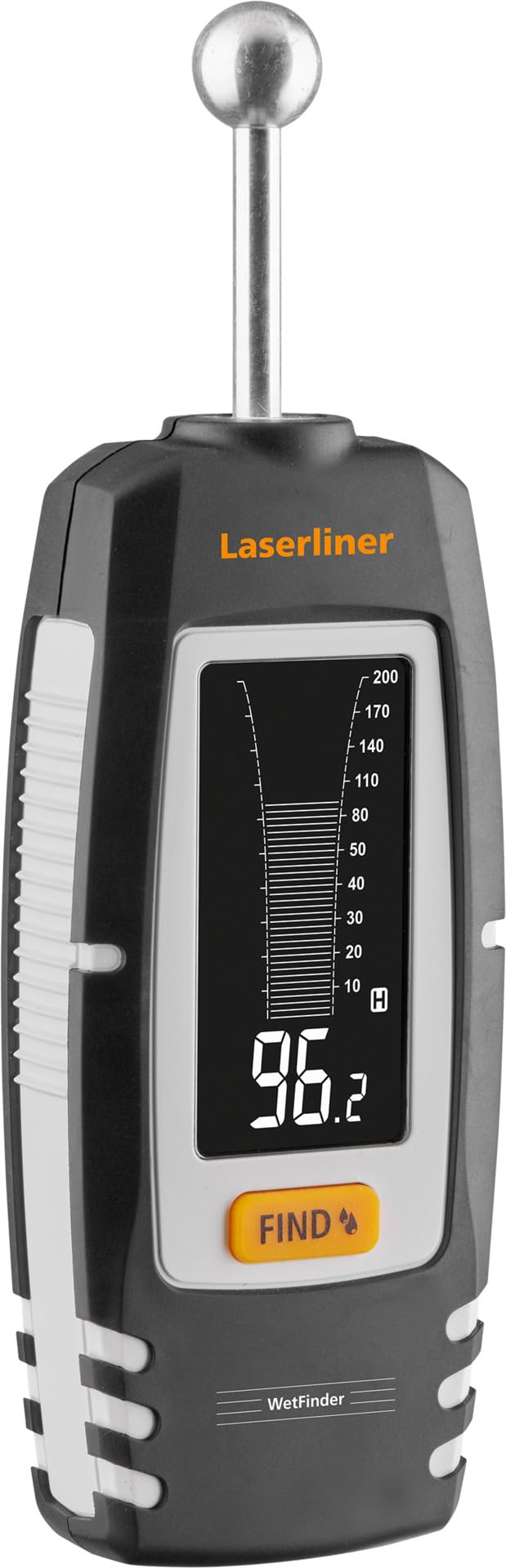 Laserliner WetFinder, Materialfeuchtemessgerät für Wand, Boden & Decke | Zerstörungsfreier Feuchtigk