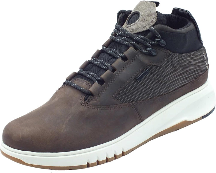 Geox Jungen U Aerantis 4x4 B ABX Ankle Boot 39 EU Dk Coffee, 39 EU Dk Coffee