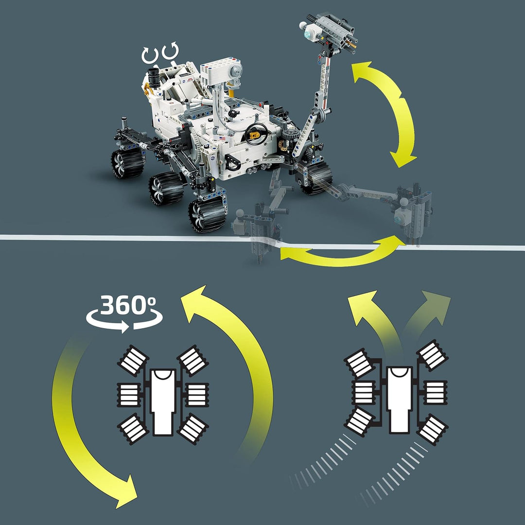 LEGO 42158 Technic NASA Mars-Rover Perserverance Weltraum Spielzeug Set & 76421 Harry Potter Dobby d