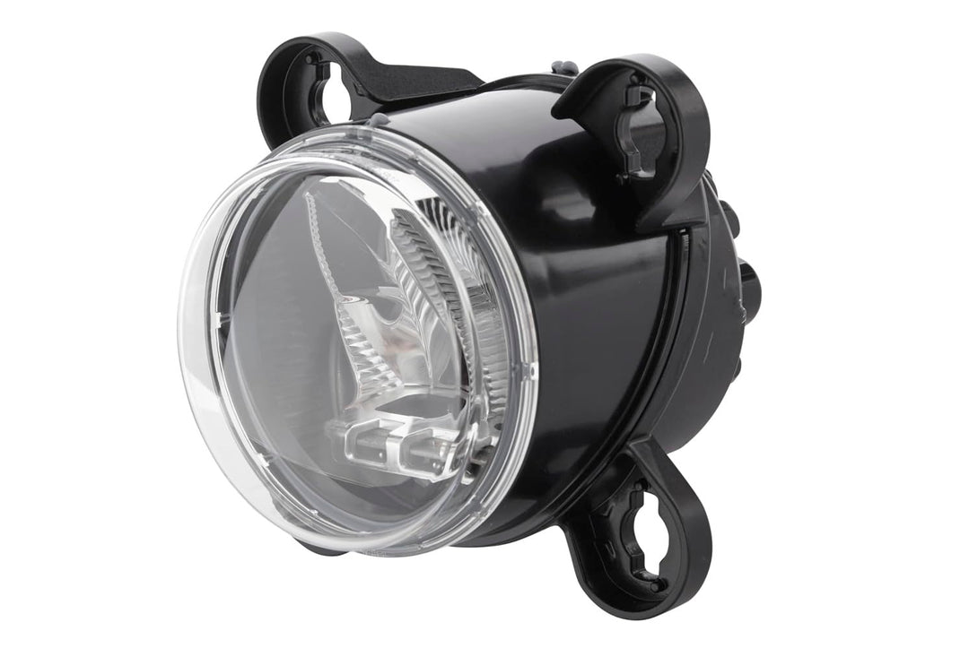 HELLA - LED-Hauptscheinwerfer - 90mm Essential R80 - 12V - rund - Einbau - Lichtscheibenfarbe: trans