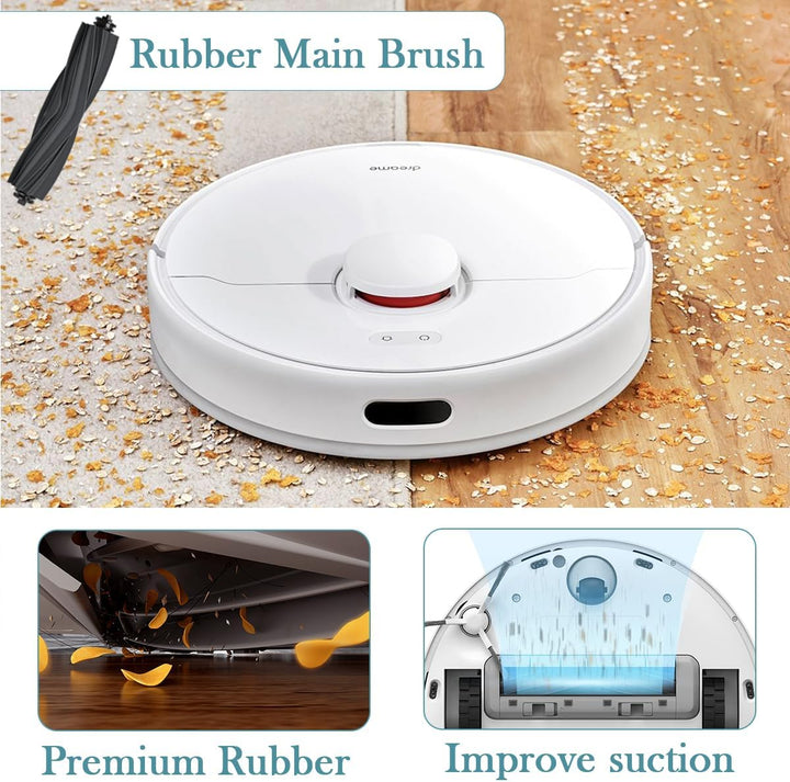 SpeHiate Ersatzteile Zubehör für Dreame L10s Pro Ultra Heat/ L10s Ultra Gen 2 Saugroboter, Kit für D