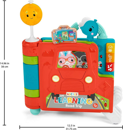 Fisher-Price HCL05 - Riesen Sitz & Steh Erlebnisbuch, italienische Version, ab 6 Monaten